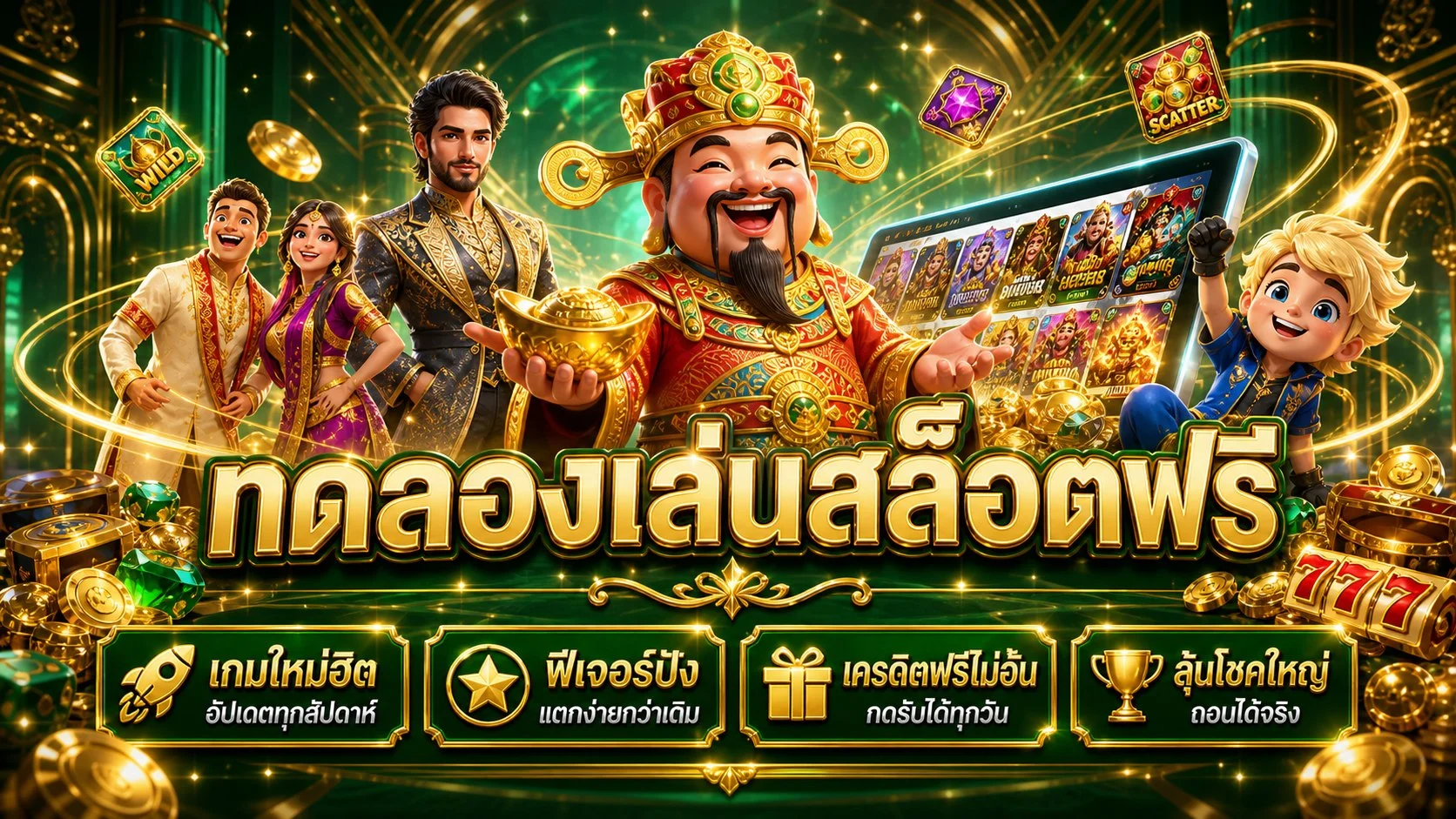 ทดลองเล่นสล็อต ZEEZA ฟรี ครบทุกค่ายไม่ต้องสมัคร